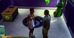 His Gaze Darkened, and She Noticed Sims 4