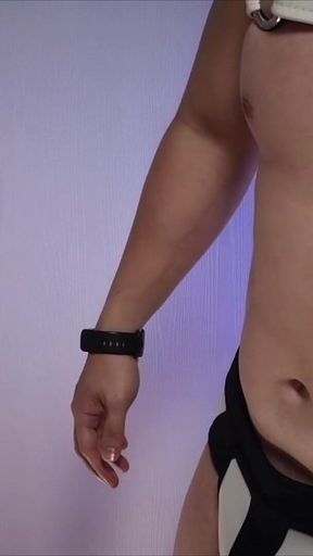 He Fucks His Dick on a Drawer-locked Sound & E-stim - Oiled Muscle Cam Show
