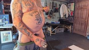 Bent over pumping