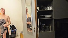French beauty pegged and licked in unstaged hardcore