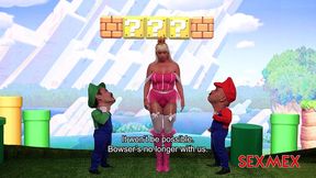 sexmex - princess peech rewards the bros. emily thorne