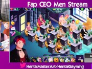 Woopsie doodle here's my noodle! Fap CEO Men Stream #26 W/HentaiGayming