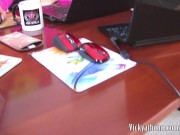 Big Titted MILF Vicky Vette and Hot Office Slut Kate England!