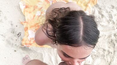 Fucking My Best Friend’s Wife On a Nude Beach During a Business Trip, REAL COUPLE CAUGHT US