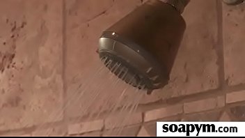 Soapy big tits lead to erotic massage 10