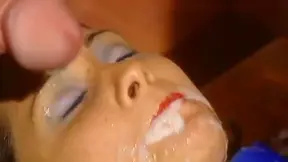 Blue-Latex Chick Seduces Twin Dicks With Lustful Desires And Passion