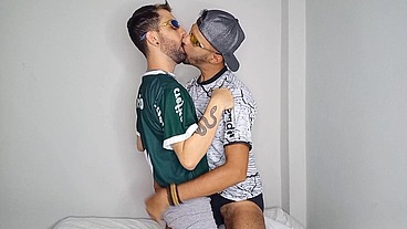 Foda completa com Novinho loirinho do olho verde