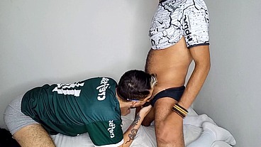 Foda completa com Novinho loirinho do olho verde