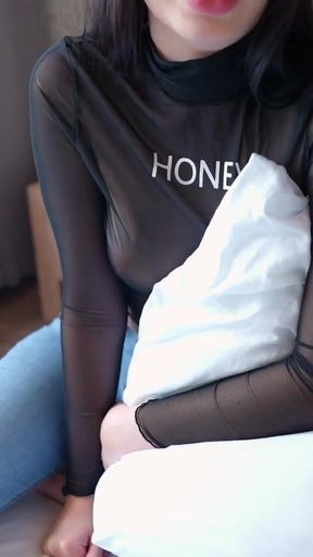 Spectacular moment from "Taboo Futanari Stepmom Jerk Off Lesson! Huge Cock and Cum Together"