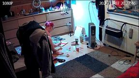 Caught Drawing Nude Again