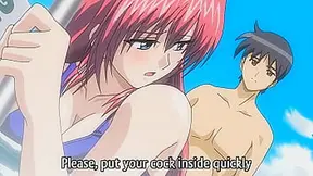 Stepsis Begs for Hard Dick by the Pool – Wild Hentai Fun with Eng Subs