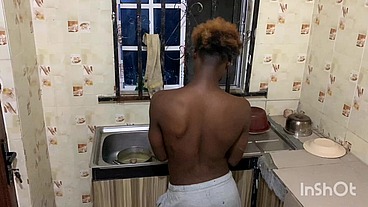I was fucked hard In my kitchen