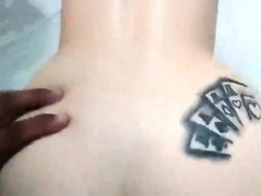 Tight ass brunette amateur Angel Hott