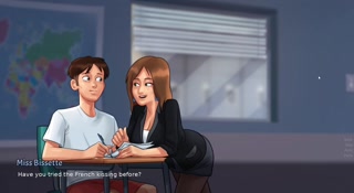 When She Closed the Door and Looked at Me (18+)