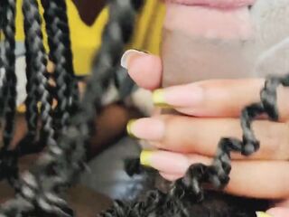 Woke him up with Blow Job.