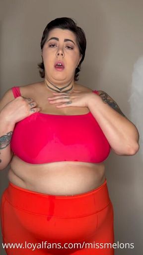 Wet workout JOI
