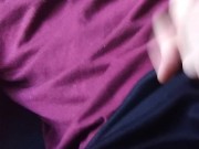 Black short without underwear