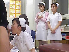 Amazing Japanese Chick Yuki Takarabe, Miki Yasuda, Marin Minami in Horny Blowjob JAV video