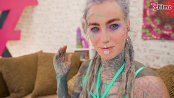 Anuskatzz's Tattooed Ass Devoured by Monster Cock in ATM Hardcore Anal