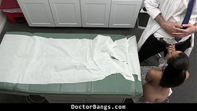 The Patient Is Down on Her Knees Paying the Doctor's Fees - Doctorbangs