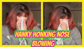 Hanky Honking Nose Blowing