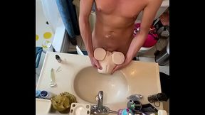 PRACTICE FUCK IN THE BATHROOM