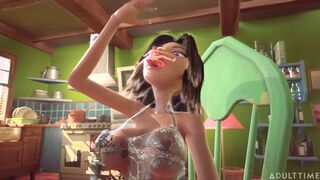 Tiny Trans fucks with busty Triton in 3Dcartoon - Best Animated Porn