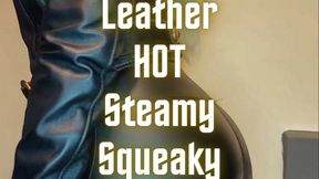 OMG! iamdirtydoll Wet Squeaky Farts In Tight Leather!