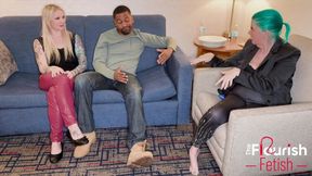 Female Cuck Psychiatrist Bree Austin counsels Kora Bell and Darren Blaze