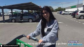 I Have Sex With A Stranger From The Supermarket In His Car A Rich Anal Sex Car Amateur