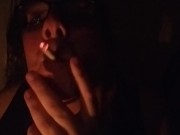 Summoning Our Dark Lord With Nicotine Whispers in the Pitch Black