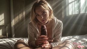 blonde shakes her tits and tries to seduce her best friend [ai]