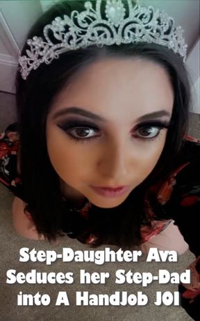 Step-daughter Ava Gives Step-Dad JOI