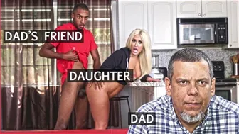 Brandi Bae takes a huge black cock deep in her big ass