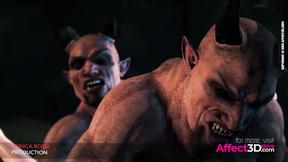 ”Amalia in the Wonderland Part 3 - 3D Fantasy Animation by Monica Rossi”