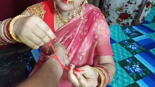 Rakshabandhan per sauteli bahen ne rakhi bandhi Gift me bur dikhayi