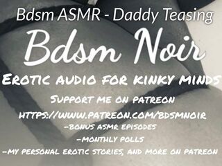 Sadomasochism ASMR - Dad Teasing