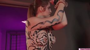 Sugarnadya Decided To Hold A Body-art Competition, But It Ended With A Great Blowjob By Ritafox 34 Min