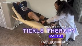 Tickle Therapy - part 2 (final)- feat: Goddess Marcy and BK Tickler