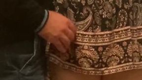 Random Slut Gets Fingered in Crowdwd Subway