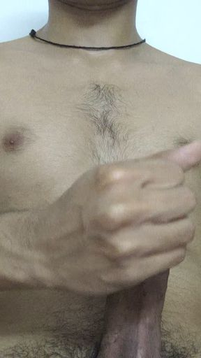 only stroking till edge no cum