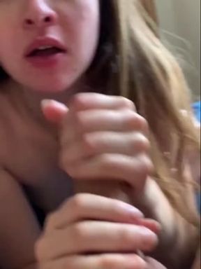 #19 Early in Our Relationship - She Gives Me a Blowjob in Her Old Bedroom