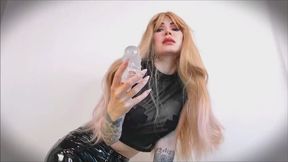 Locked by your strict step-mommy - Taboo, Chastity , POV , NYLON