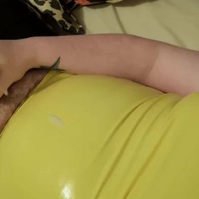 yellow latex cum