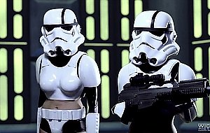 Star Wars XXX parody with pornstar Allie Haze