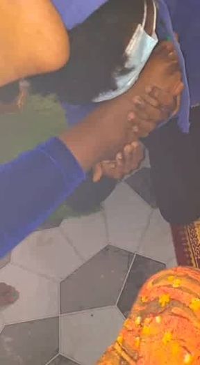 Two Ethiopia mistress and there slave