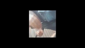 Crossdresser Masturbating and Flashing