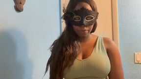 Ebony Black Valentine’s Day Ball Busting Lonely Loser