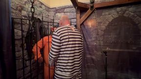 Mr Swine Cock and a male inmate Hoover