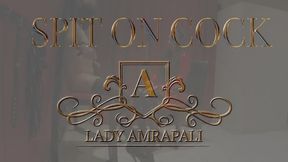 SPIT ON COCK Total lenghts 0:39 minutes  Spitting Spucke Anspucken Bdsm Slave LADYAMRAPALI  Herrin Mistress Domina